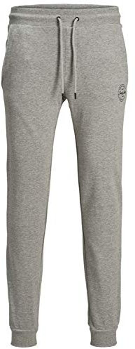 JACK & JONES Jjigordon Jjshark Sweat Pants Viy Noos Pantalon De Sport, Gris (Mélange Gris Clair Mélange Gris Clair), W (Taille du Fabricant: L) Homme