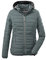 G.I.G.A. DX Damen Steppjacke/Casual Funktionsjacke in Daunenoptik mit abzippbarer Kapuze Uyaka, aquaverde, 48, 28041-000