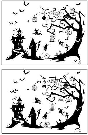 Halloween Toter Baum Fledermaus Geist, Wandaufkleber, gruselige Heimdekoration, geeignet für Wohnzimmer, Schlafzimmer, Hintergrundatmosphäre
