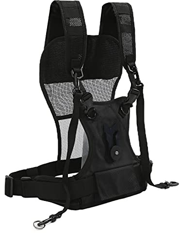 Verstellbarer Dual-Kamera-Gurt, Nylon Material, Langlebig und Komfortabel, Sicheres Verriegelung System, Tragen Sie Zwei Kameras, Gleichmäßige Gewichts Verteilung, Weich und