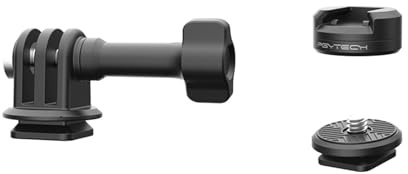 PGYTECH CapLock Action Camera Quick Release Set | Compatible with Dji Osmo/Gopro Hero/Insta360 Action Cameras, Quick-release Plates
