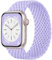 Maledan Trenzadas Correas Compatibles con Correa Apple Watch 40mm 41mm 38mm para Mujer Hombre, Correa Elástica Ajustable para iWatch Series 9 8 7 6 5 4 3 2 1 SE Ultra, Lavanda