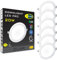 CLAR - Downlight LED Techo Empotrable, Focos Interior, 220mm, 20W 6000ºK (Pack 6)