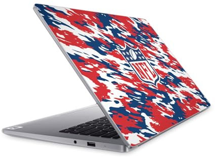 Head Case Designs Offizielle NFL Tarnung Schild Vinyl Haut Aufkleber Abziehbild Abdeckung kompatibel mit Mi Notebook 14 (2020)