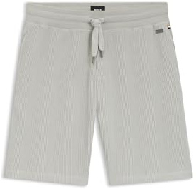 BOSS Shorts Aus Baumwoll-Mix Mit Waffelstruktur