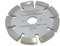 Diamant Frässcheibe Ø 115 mm Segmentstärke 9,5 mm, Fugenfräser für Mauerwerk und Putz