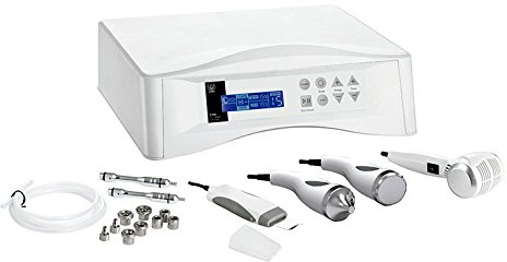 Equipo estética 4 funciones F-332 (Microdermoabrasion+Ultrasonidos+Martillo Frío&Calor+Peeling Ultrasónico)