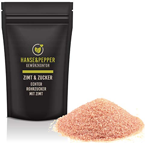 100g Zimt und Zucker Zuckermischung Brauner Zucker natürlich von Hanse&Pepper Gewürze - Gourmet Serie
