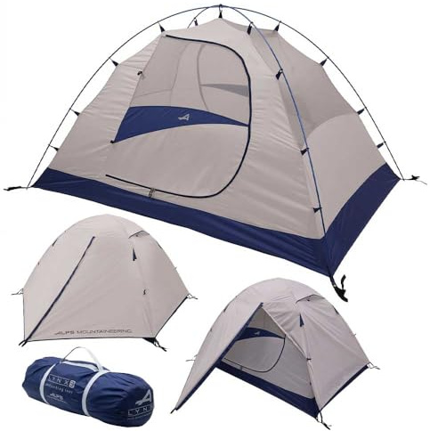 ALPS Mountaineering Lynx 3-Person Tent/Camping Tent, Easy Setup Durable, Weather-Resistant Design, Spacious & Ventilated/Lightweight with Gear Storage