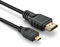 HDMI cable for Sony HDR-CX290, HDR-CX290E, HDR-CX320, HDR-CX320E, HDR-PJ440, HDR-PJ510, HDR-PJ510E, HDR-PJ530 HandyCam - Length = 6.5ft / 2M