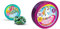 Magic Dough Craze Intelligente Superknete 2er Set, 1x Unicorn 80 g in Dose + 1x Mermaid Kinderknete 80 g, BPA- und glutenfrei