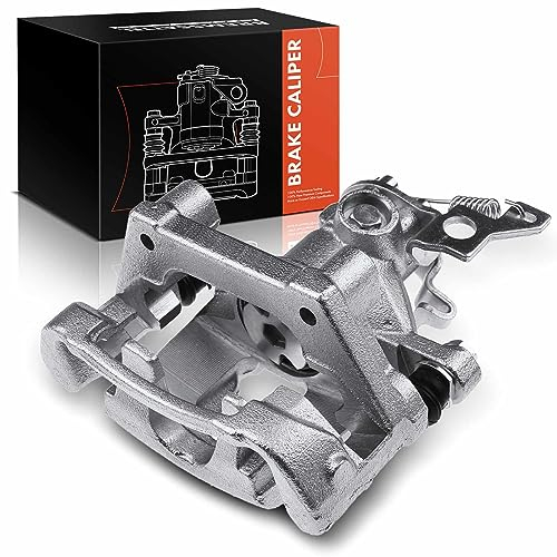Frankberg Brake Caliper Disc Brake Rear Left with Bracket (hole spacing 90mm) Compatible with Mondeo III Turnier BWY X-Type X400 X-Type Estate X400 Replace# C2S18004