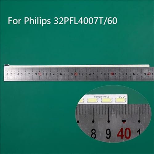 Jxjamp 【TV parts】 LED TV Illumination For Philips 32PFL4007T/60 LED Bars Backlight Strips Line Ruler 32 V12 Edge REV0.4 2 6920L-0001C 6922L-0011A 【replaceable】