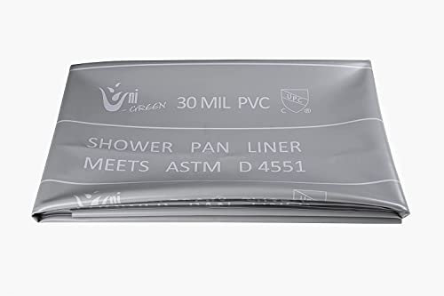 Uni-Green PVC-Duschwanneneinlage, 30 mm dick, Grau (15,2 x 2,8 m)