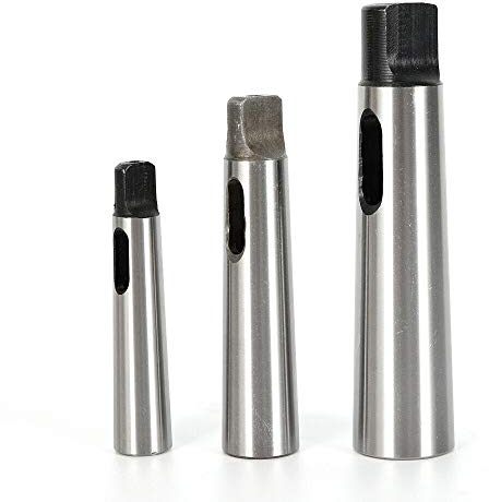 3-tlg Reduzierhülse Adapterhülse Konushülse Morsekegel Set MK4/3 MK3/2 MK2/1 EU Für Drehbänke Ständerbohrmaschine