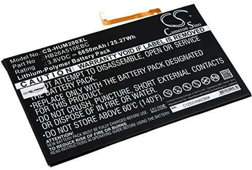 Powery Batería Compatible con Tablet Huawei MediaPad M3 Lite 10