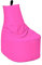 MILLINDABAG Modern Sitzsack für Kinder und Erwachsene Sessel Kissen In & Outdoor Gaminggeignet & bereits gefüllt Sitzkissen Bodenkissen (Pink, XL - Durchmesser 65 cm ohne Hocker)