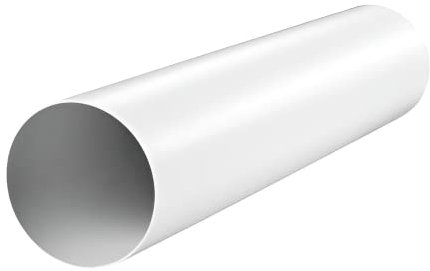 Système de tuyaux ronds en PVC 125 mm 1 m