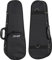 Shaman Softcase für Sopran-Ukulele - Leichtkoffer - Maximale Innenmaße (LxBxH): 58,5 x 18 x 7,5 cm - Geformter Hartschaum - Innenfach und Außentasche - Inklusive abnehmbarem Schultergurt - Schwarz
