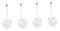 SOIMISS 2 Paar Pelzknäuel-Ohrringe flauschige Ohrhänger Pom Pom Ohrringe Pom Pom Ohrstecker weihachtsgeschenk weinachtsgeschenke Damen Ohrringe kreative Ohrentropfen Silberne Nadeln Weiß