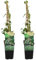 Bloomique - 2er-Set - Lonicera Heckrottii Halliana - Japanisches Geißblatt - Weiß, Gelb - Kletterpflanzen - Gartenpflanzen - Winterhart - Topf 15 cm - 70-80 cm hoch