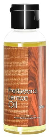 Sehuby Tastiera per chitarra, tastiera per chitarra, olio di limone per la cura della tastiera della chitarra, olio di limone per la cura della tastiera della chitarra, pulisce l'olio lucidante