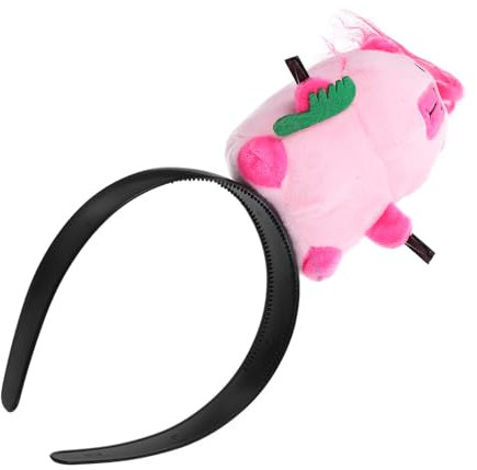 SKISUNO Lustiger Capybara Haarreif Aus Leichtem Cartoon Tier Haarband Für Mädchen Modisches Party Cosplay-accessoire Vielseitiger Kopfschmuck Für Festivals Und Aufführungen