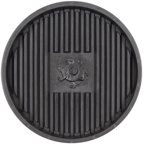 Plunger Mat Air Drying Plunger Tray 8inch Round Toilet Holder Only PP Heavy Duty Minimalist Holder Catch Drips Toilet Accessories Tray