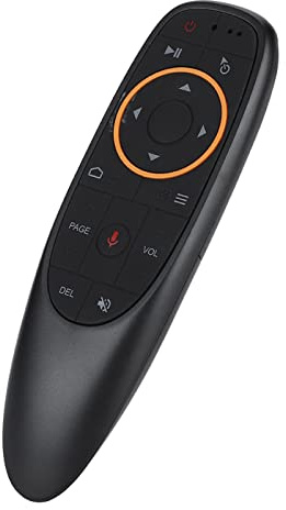 Solinder 2,4-GHz-Funkfernbedienung mit Sprachsteuerung, Air Mouse, Tastatur und Gyroskop für TV-Box und PC