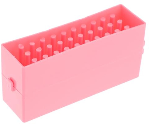 Veemoon Nageldesign Aufbewahrungsbox aus Haltbarem Material Kompakt Leicht mit Klarer Sicht Organizer funktion für Maniküre Werkzeuge