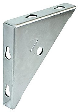 The Bed Slats Company Heavy Duty Corner Brace Triangle 70mm Cabinet Cupboard Fixing Bracket Plates