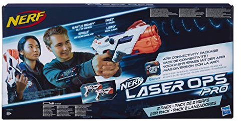 Nerf Laser Ops Pro - Pack 2 Lanzadores (Hasbro E2281EU4) , color/modelo surtido