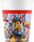 Procos 93508 - Party-Becher Paw Patrol The Movie, max. Füllmenge 200 ml, 8 Stück, Einwegbecher aus Papier, Kindergeburtstag, Party-Geschirr, FSC® Mix