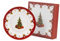 Piatto Piano Natalizio diametro 27 cm in Porcellana Nàvel con Gift Box