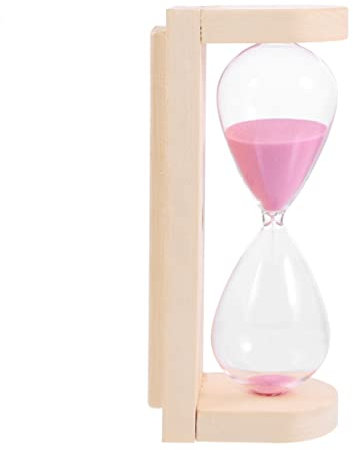 MOBEBI Sanduhr, Sanduhr, 1 Stück Sauna-Timer, Holz-Sanduhr, Sanduhr, Spa-Badewanne, Sauna, Zimmerzubehör, Glas-Sanduhr, Sanduhr, Büro, Zuhause