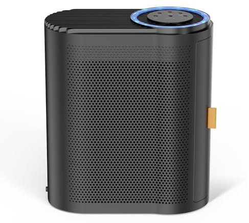 CONOPU Air Purifier For Bedroom Home up to 100㎡, CADR 230m³/h, Real-time Air Quality Monitor, HEPA H13 Filter Air Purifier, Air Filter 3-Stage Filtration, Silent 22dB Sleep Mode, Smart Home, Black