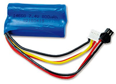 Batterie Rechargeable 7,4 V / 800 mAh / Li-Po/HBX connecteur pour Telecommande Amewi 22146, 22154, 22155