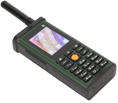 Elderly Rugged Phone, Big Button 4 SIM Card 4 Standby Senior Cellphone with Clear Sound, 10000mAh Battery,Camera, Flashlight, Durable, 2.4 Inch HD Screen (Green)