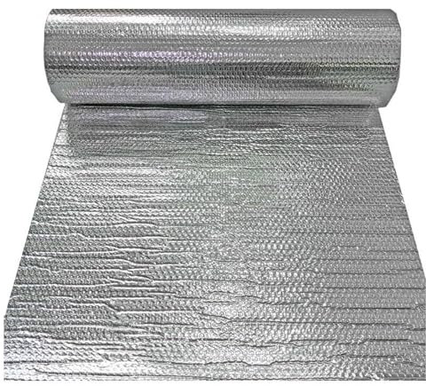 Isolierungsfolie Aus Aluminisierte Isolierfolie Heizkörper Reflexionsfolie , Heizkörper Isolierung Wand Selbstklebend, Wärmereflektierende Folie Heizkörper, Geeignet für Wärmedämmung, Kälteschutz ( Si
