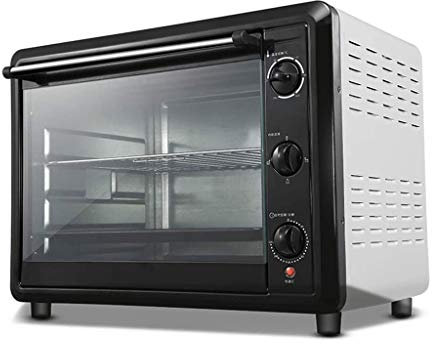 VejiA Forno Forno Tostapane da 60 Litri, Finitura Multifunzione in Acciaio Inossidabile con Forchetta Rotante a Otto Tubi Domestica e Commerciale a Quattro