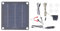 TICFOX – Kit De Chargeur De Batterie Solaire, Sortie 12V 18V, 20W, Mainteneur De Batterie Monocristallin Pour Camping-car, Voiture, Bateau