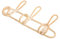 LALADEFIEE Wandhaken Rack Rattan Kleidungsstücke Organizer Kleidung Hut Hängen Haken Kleiderbügel Dekorative Regal Natürliche Rattan Vintage