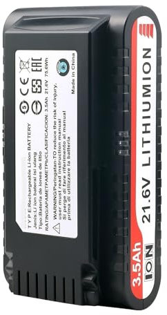 TFUYFGD 21,6 V 3500 mAh Ersatz-Li-Ionen-Akku for Staubsauger, kompatibel mit kabellosem Stabstaubsauger Samsung Jet 90/Jet 75 Pet/Jet 75 VCA-SBT90/XAA