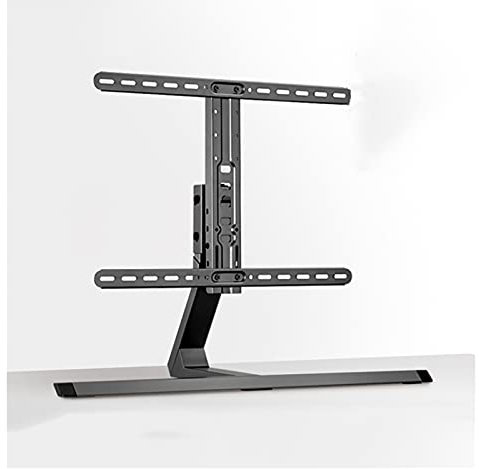 Soporte universal de escritorio ajustable en altura para televisores de 37 pulgadas y 75 pulgadas, soporta hasta 88 libras máximo 600 x 400 mm