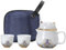 Ceramic Tea Cup | Teapot Set with Cups | Tea Cup Set | Portable Lucky Cat Teapot Set | Unique Ceramic Tea Mugs | Shockproof Tea Cups Tea Set with Tea Strainer for Picnic & Home