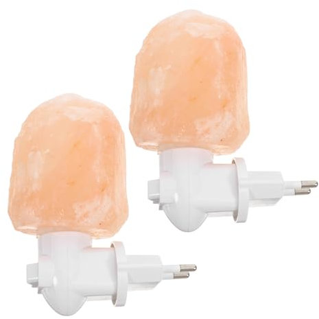 UKCOCO 2St Halloween-Wandleuchte klein Dekorative Nachtlichter salz nachtlicht Nacht Lichter Nachtlicht Kinderzimmer Badezimmer-Nachtlichter in die Wand stecken Plastik