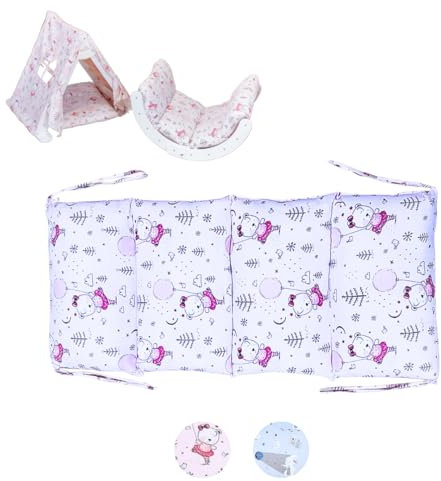 Lululearn® Kissen für Kletterbogen [Weich & Bequem] - Gepolsterte Auflage für Montessori Spielbogen & Klettergerüst – Kinderfreundliches Design (Rosa)