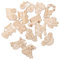 Holibanna 25 Stück Holzspäne Unbemalte Holzscheiben Holzzug Ausschnitte Holzscheiben Ausschnitte Holzausschnitte Zum Bemalen Holzfahrzeug Ausschnitte Holzscheiben Unbemalte
