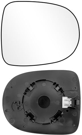 Altsbaos 1PCS Compatible avec Renault Clio III Vitre Retroviseur Chauffant 2009-2012,Verre Miroir Modus 2008-2012,Rétroviseur Twingo 2 2010-2014 (Universel Gauche/Droit)