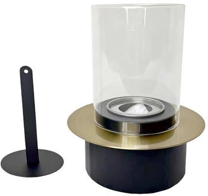 Foyer De Jardin Extérieur | Brûleur De Chauffage Mini sans Flamme - Cheminée De Table Portable,pour Patio Jardin Camping Arrière Cour Feu De Camp Caravane